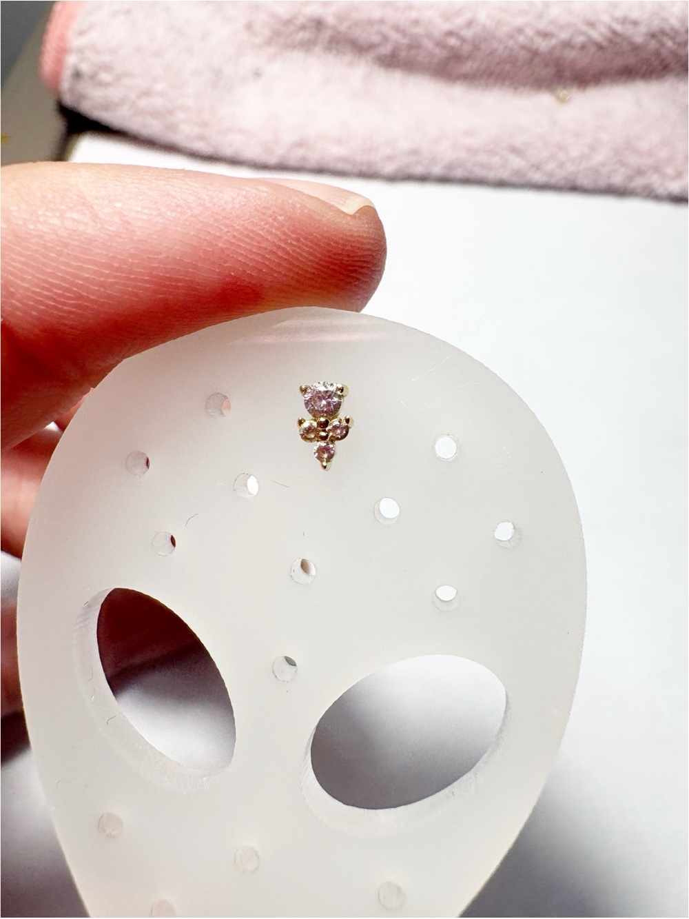 14k Solid Gold Crown Cluster - Picture 4 of 6